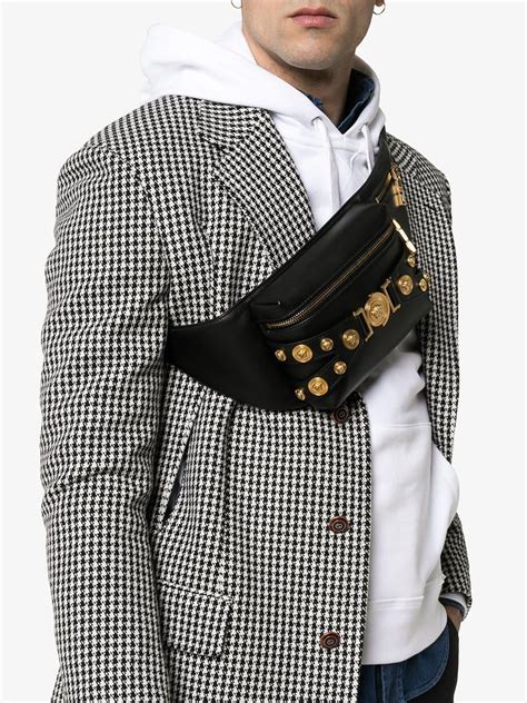 versace belt bag|versace shoulder bag men.